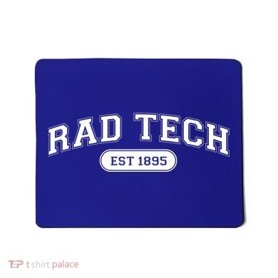 Rad Tech 1895 Radiology Xray Tech College School Cute Gift Mousepad