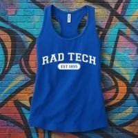 Rad Tech 1895 Radiology Xray Tech College School Cute Gift Women's Tank Top thumb 3