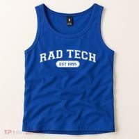 Rad Tech 1895 Radiology Xray Tech College School Cute Gift Tank Top thumb 2