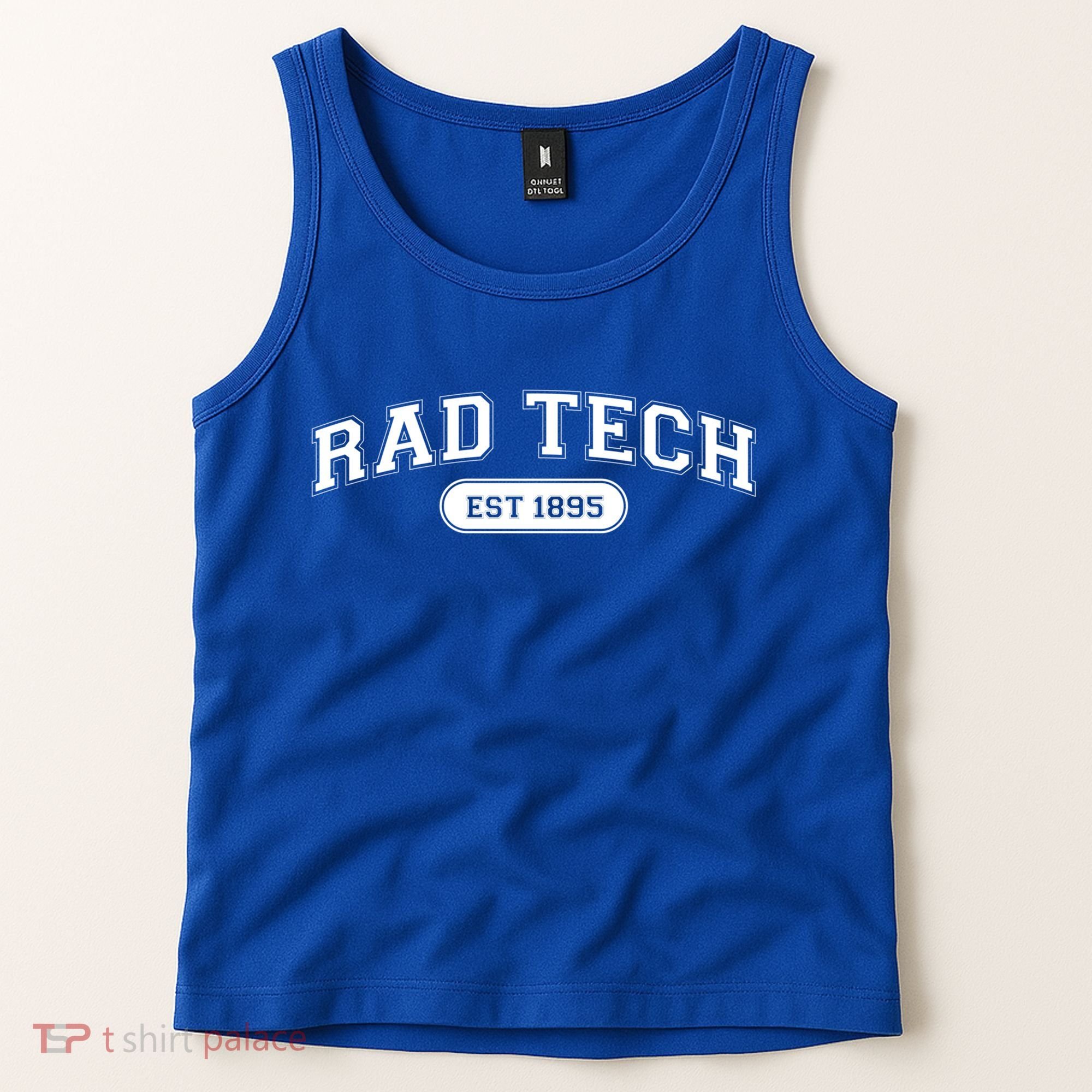 Rad Tech 1895 Radiology Xray Tech College School Cute Gift Tank Top