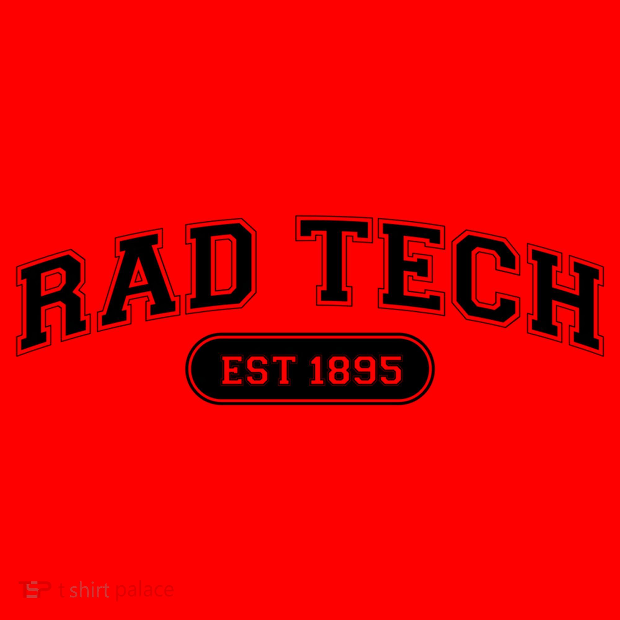 Rad Tech 1895 Radiology Xray Tech College School Cute Gift Santa Hat