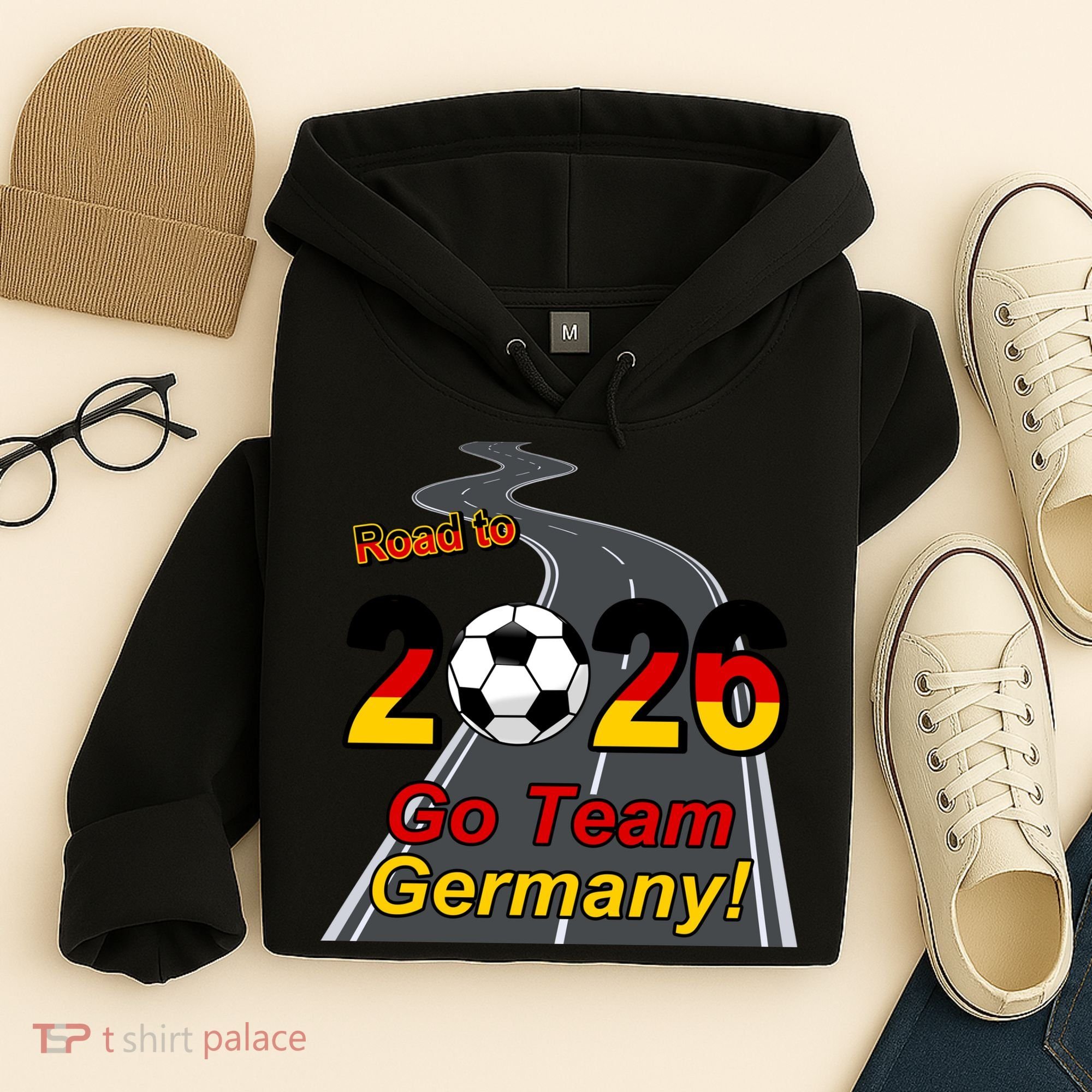 Road To 2026 Go Team Germany Soccer Hoodie