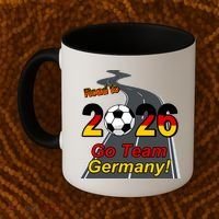 Road To 2026 Go Team Germany Soccer Coffee Mug thumb 2