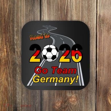 Road To 2026 Go Team Germany Soccer Coaster