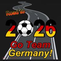 Road To 2026 Go Team Germany Soccer Coaster thumb 2