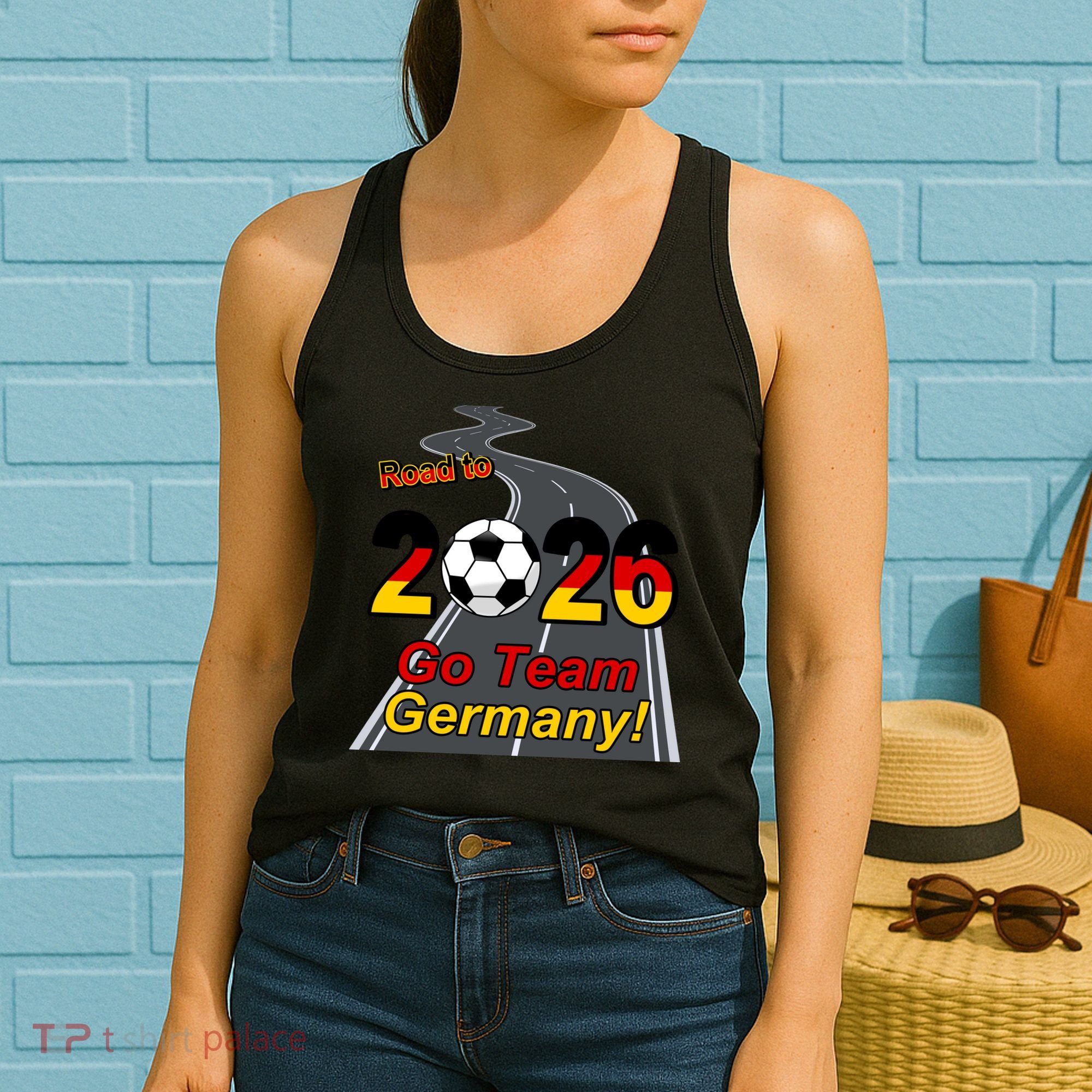 Road To 2026 Go Team Germany Soccer Women's Tank Top