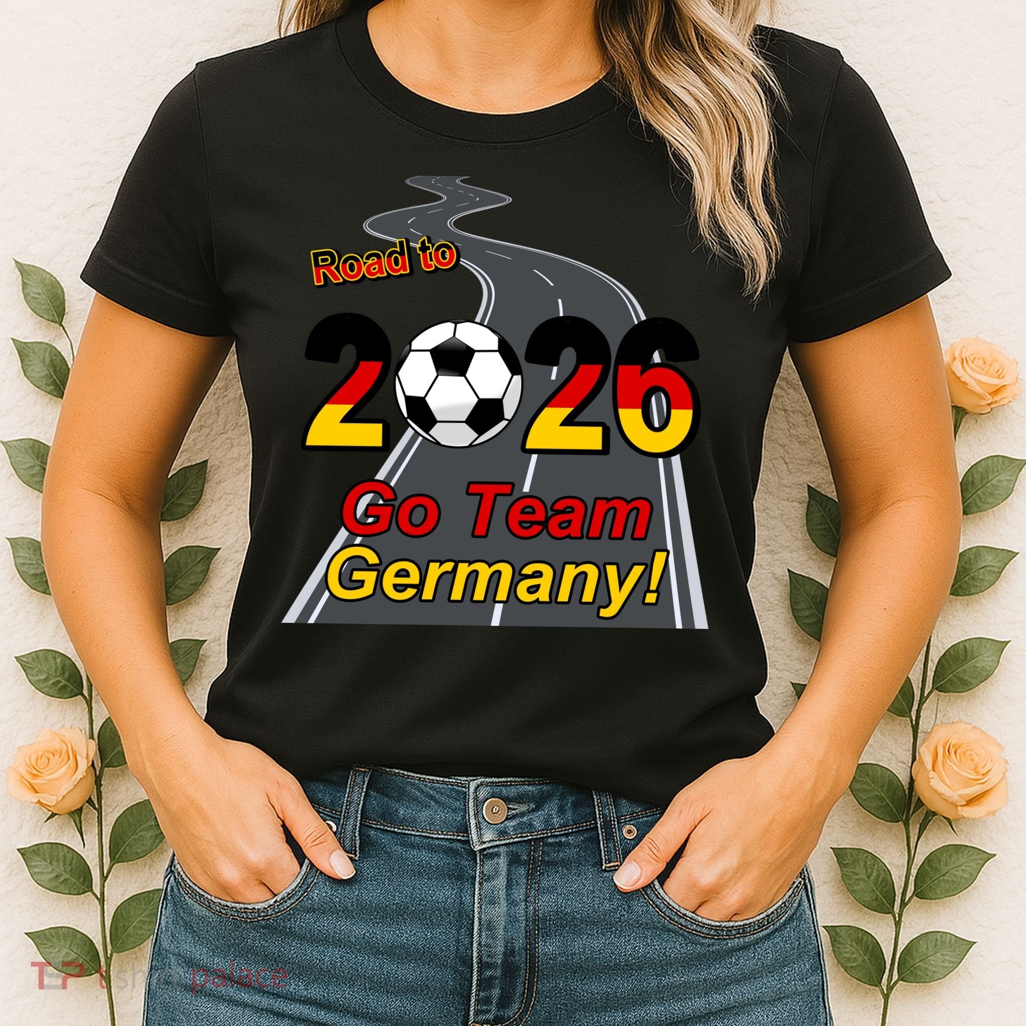 Road To 2026 Go Team Germany Soccer Women's T-Shirt