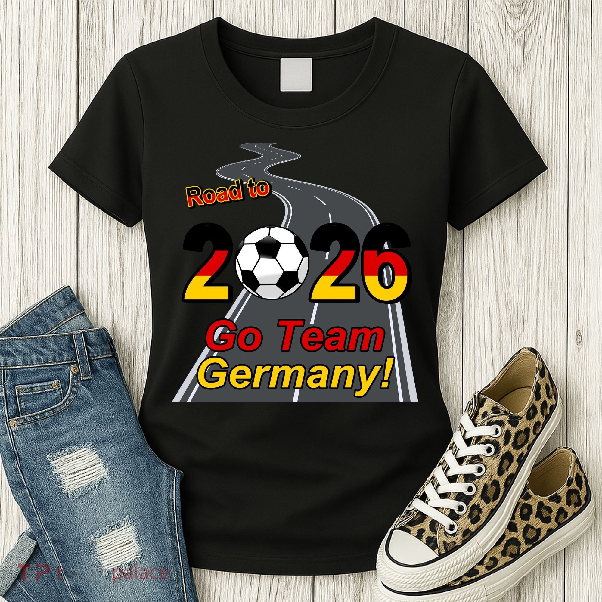 Road To 2026 Go Team Germany Soccer Women's T-Shirt
