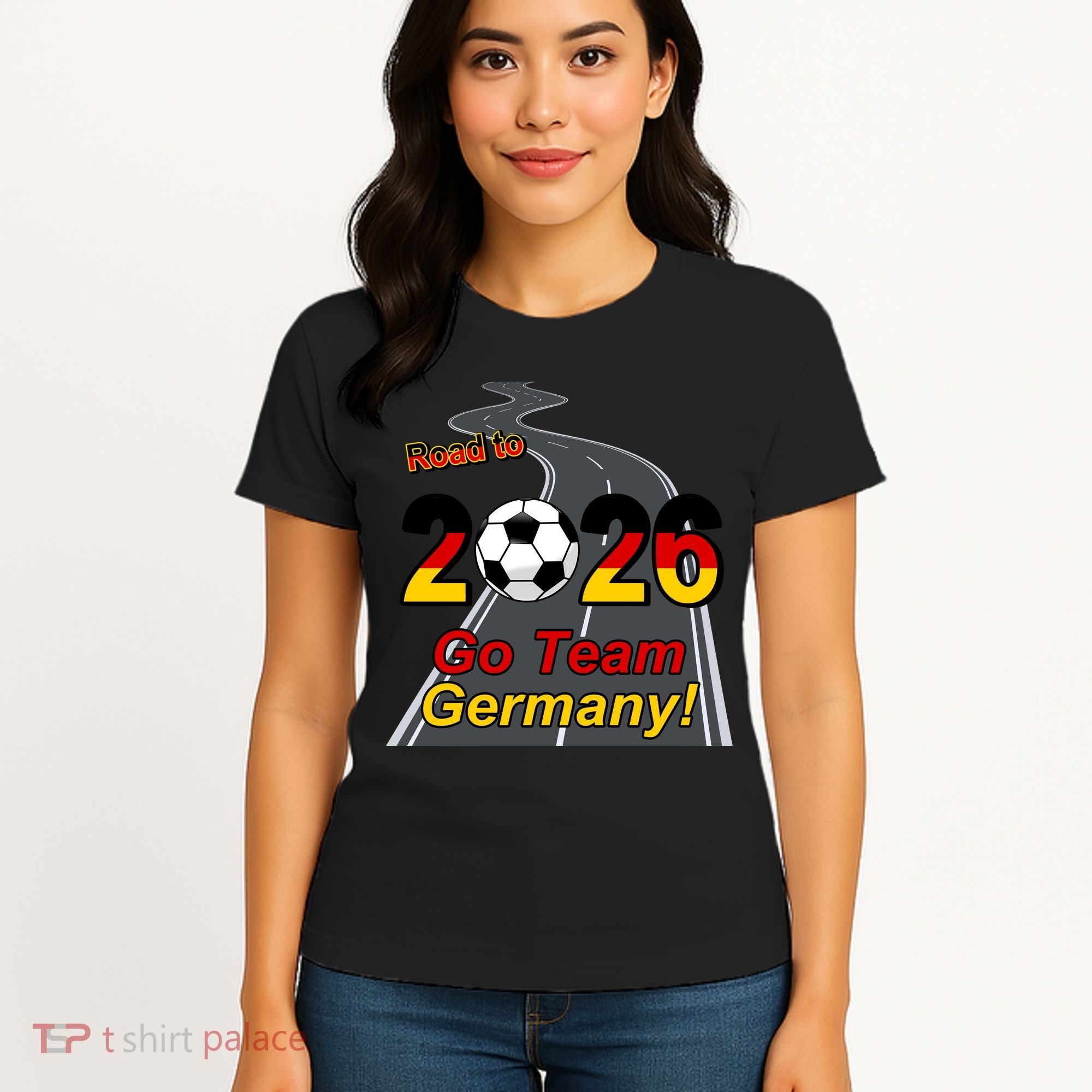Road To 2026 Go Team Germany Soccer Women's T-Shirt