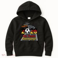 Road To 2026 Go Team Germany Soccer Kids Hoodie thumb 0