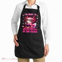 Ready To 2nd Grade Axolotl Question First Day Of School Apron thumb 2