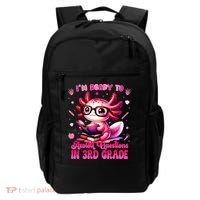 Ready To 3rd Grade Axolotl Question First Day Of School Backpack thumb 0