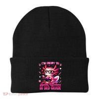 Ready To 3rd Grade Axolotl Question First Day Of School Beanie thumb 0
