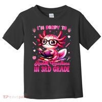 Ready To 3rd Grade Axolotl Question First Day Of School Toddler T-Shirt thumb 0