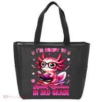 Ready To 3rd Grade Axolotl Question First Day Of School Tote Bag thumb 0
