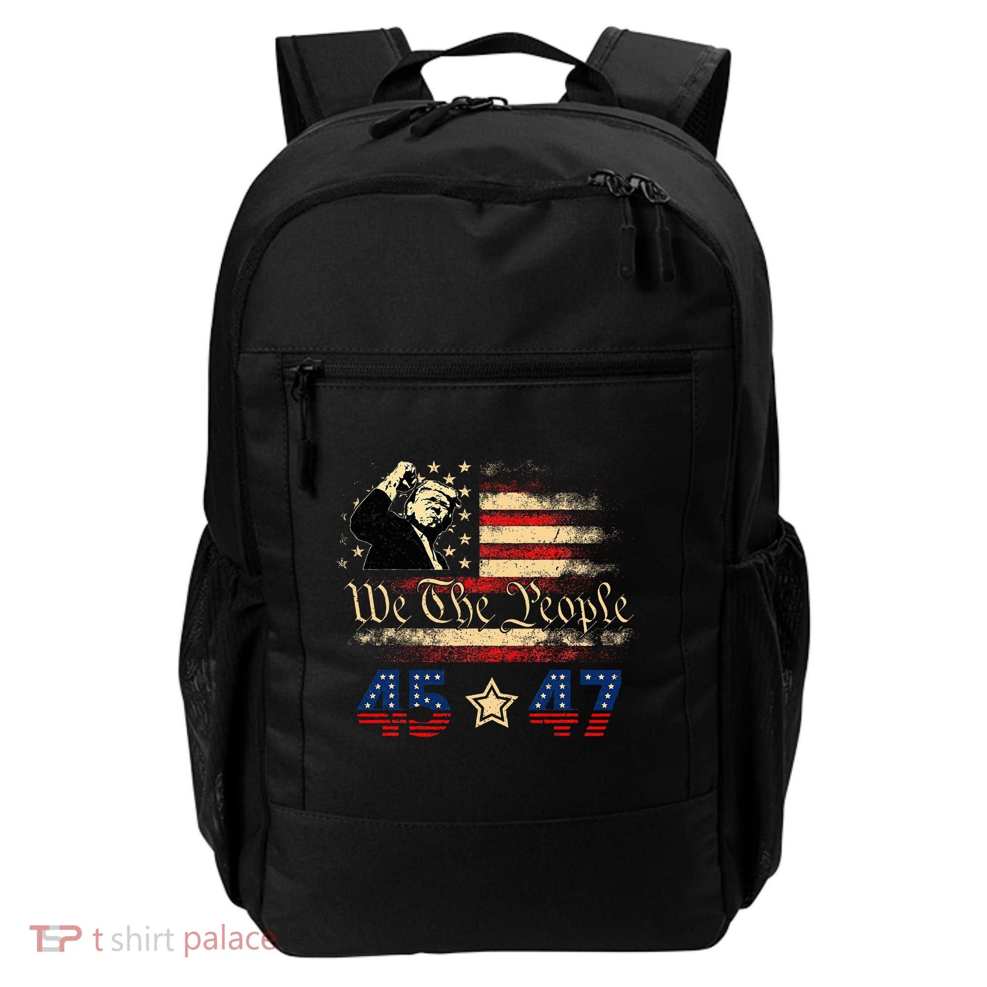 Retro Trump 45 47 Presidential Election Winner Inauguration Backpack