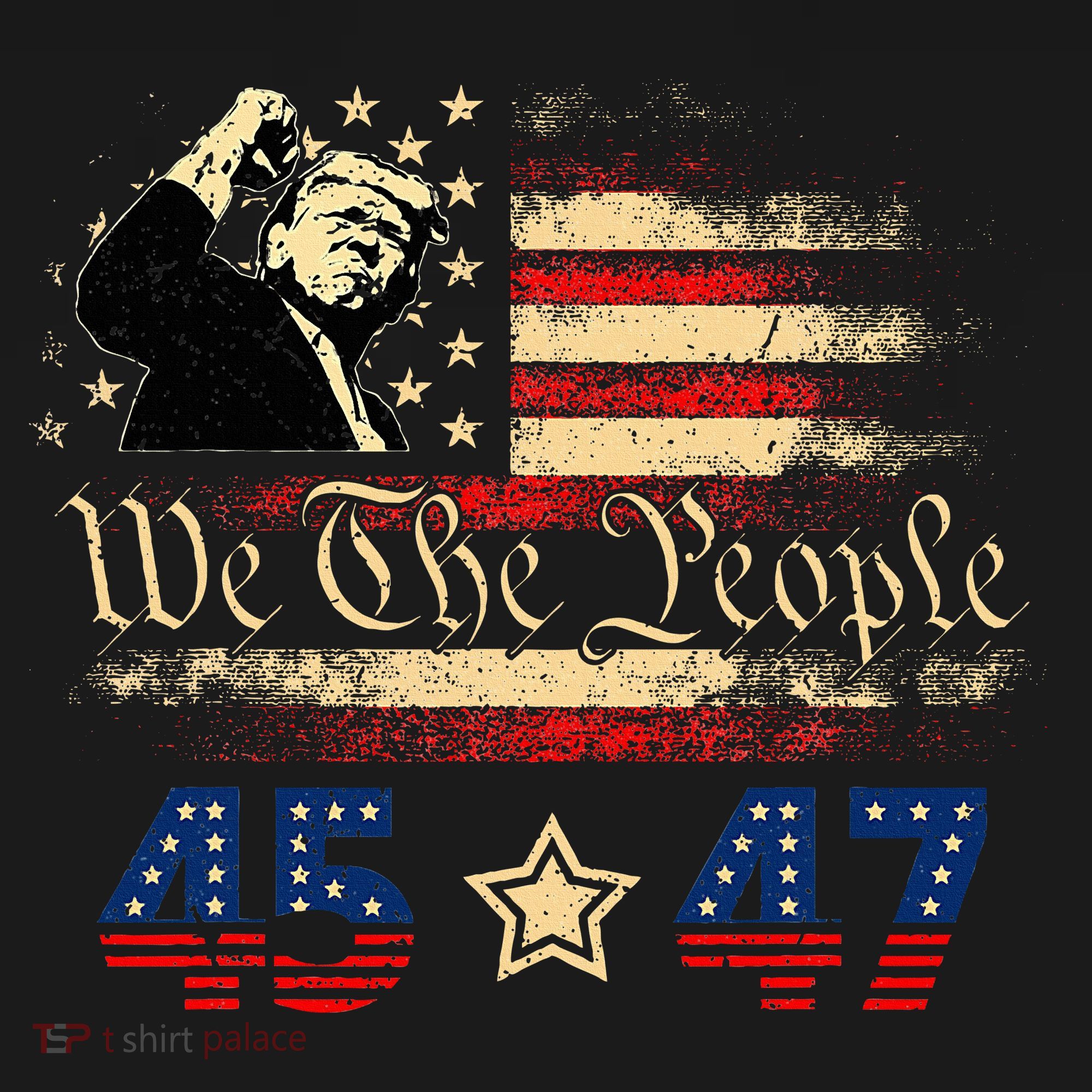 Retro Trump 45 47 Presidential Election Winner Inauguration Women's Hoodie