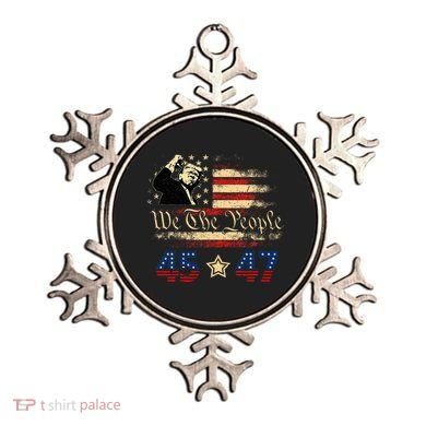 Retro Trump 45 47 Presidential Election Winner Inauguration Ornament