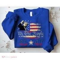 Retro Trump 45 47 Presidential Election Winner Inauguration Sweatshirt thumb 2