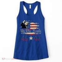 Retro Trump 45 47 Presidential Election Winner Inauguration Women's Tank Top thumb 0