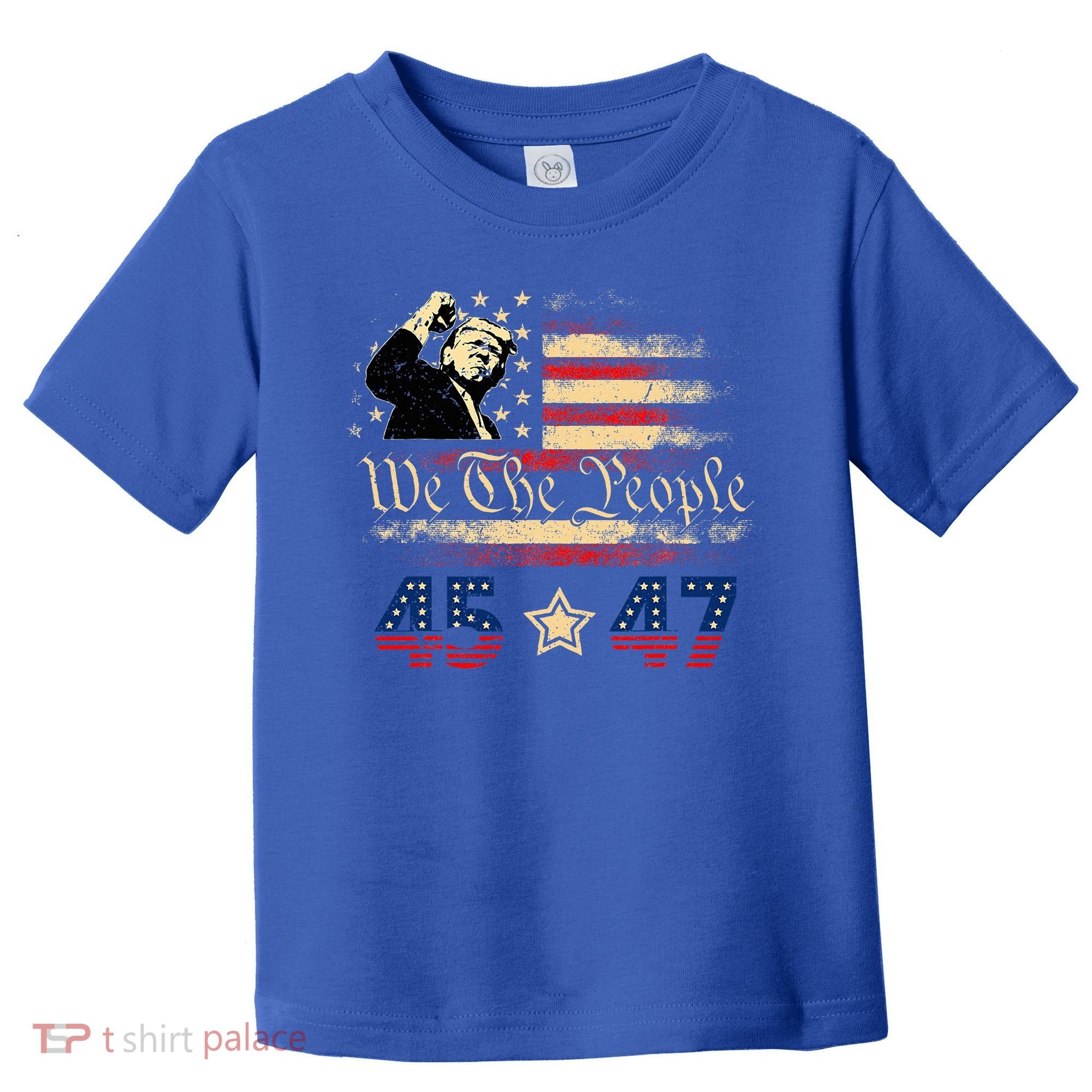 Retro Trump 45 47 Presidential Election Winner Inauguration Toddler T-Shirt