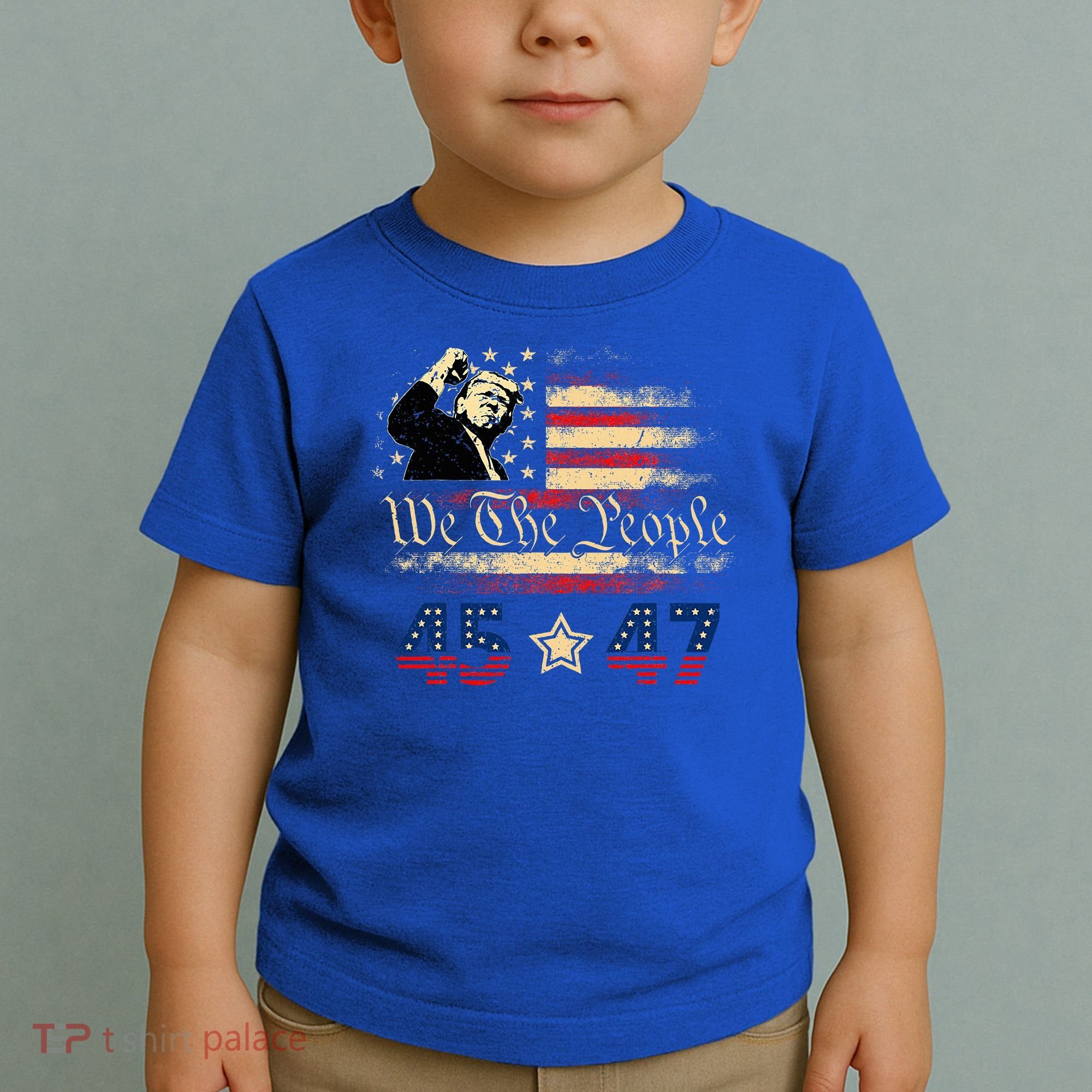 Retro Trump 45 47 Presidential Election Winner Inauguration Toddler T-Shirt