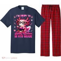 Ready To 6th Grade Axolotl Question First Day Of School Pajama Set thumb 0