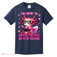 Ready To 6th Grade Axolotl Question First Day Of School Kids T-Shirt thumb 0