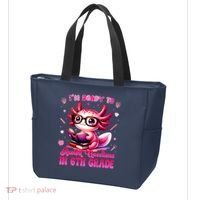 Ready To 6th Grade Axolotl Question First Day Of School Tote Bag thumb 3