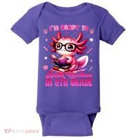 Ready To 8th Grade Axolotl Question First Day Of School Baby Bodysuit thumb 0