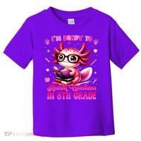 Ready To 8th Grade Axolotl Question First Day Of School Toddler T-Shirt thumb 0