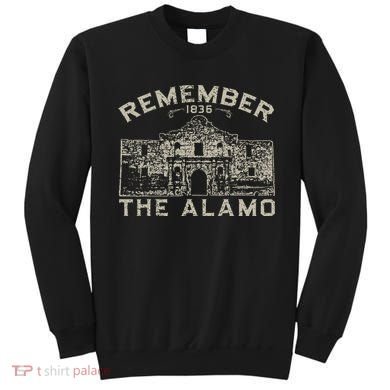 Remember The Alamo Souvenir History San Antonio Texas Sweatshirt