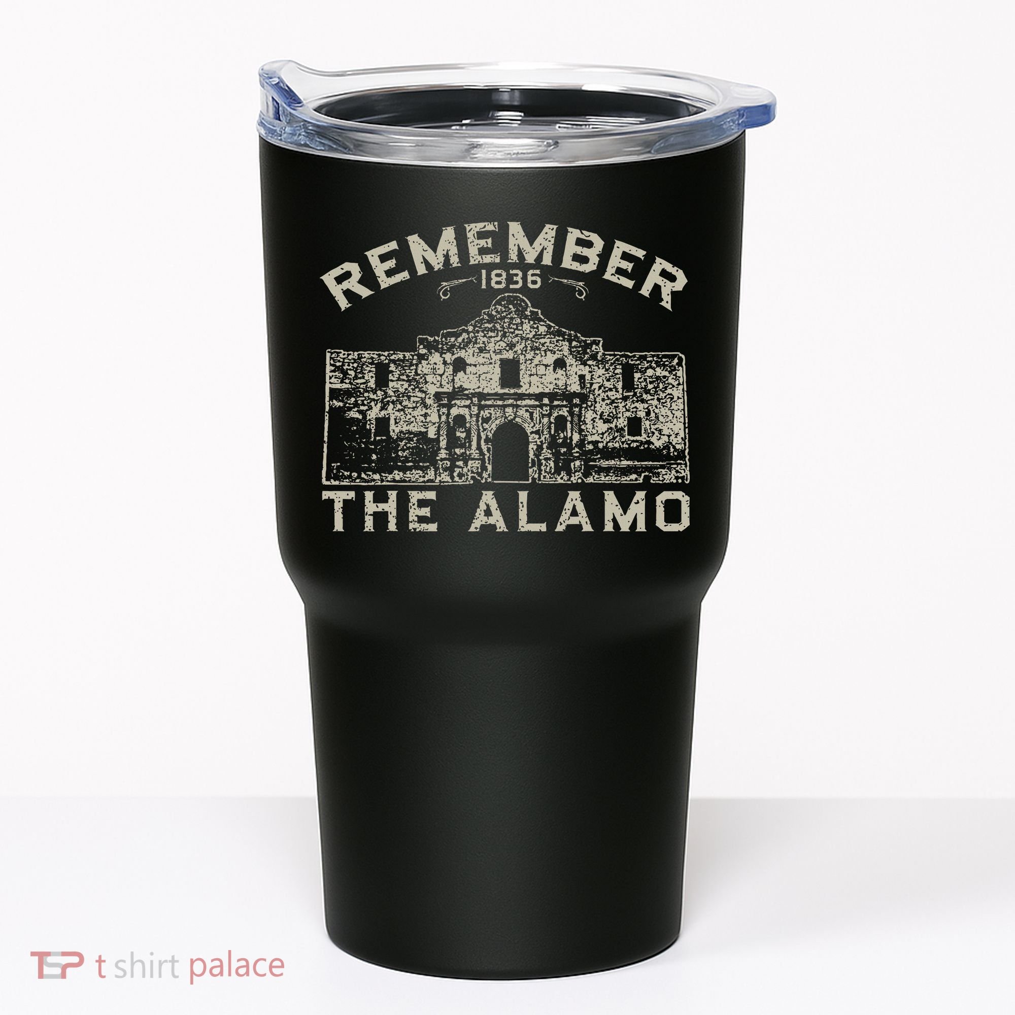 Remember The Alamo Souvenir History San Antonio Texas Tumbler
