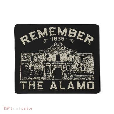 Remember The Alamo Souvenir History San Antonio Texas Mousepad