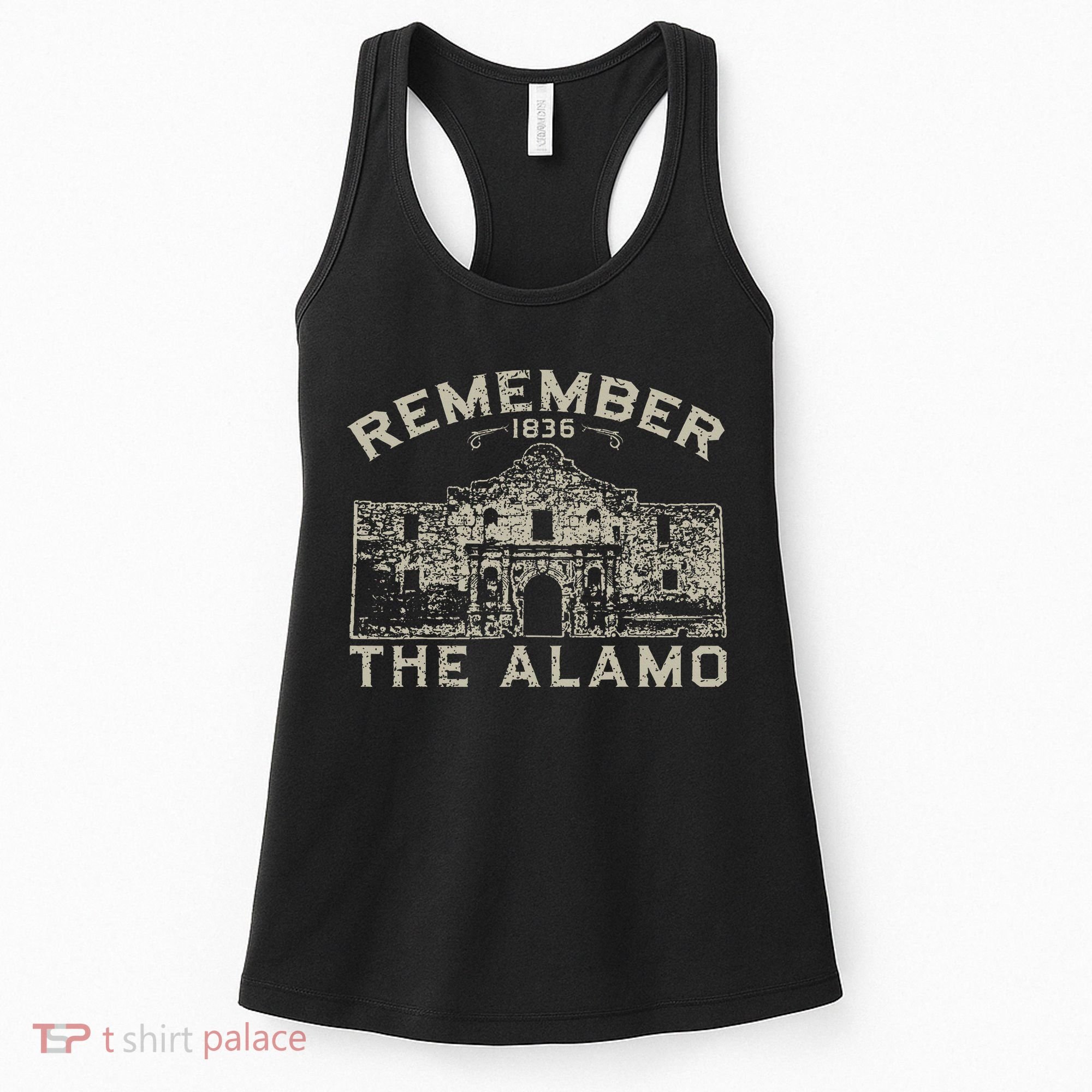 Remember The Alamo Souvenir History San Antonio Texas Women's Tank Top