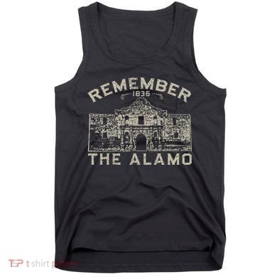 Remember The Alamo Souvenir History San Antonio Texas Tank Top