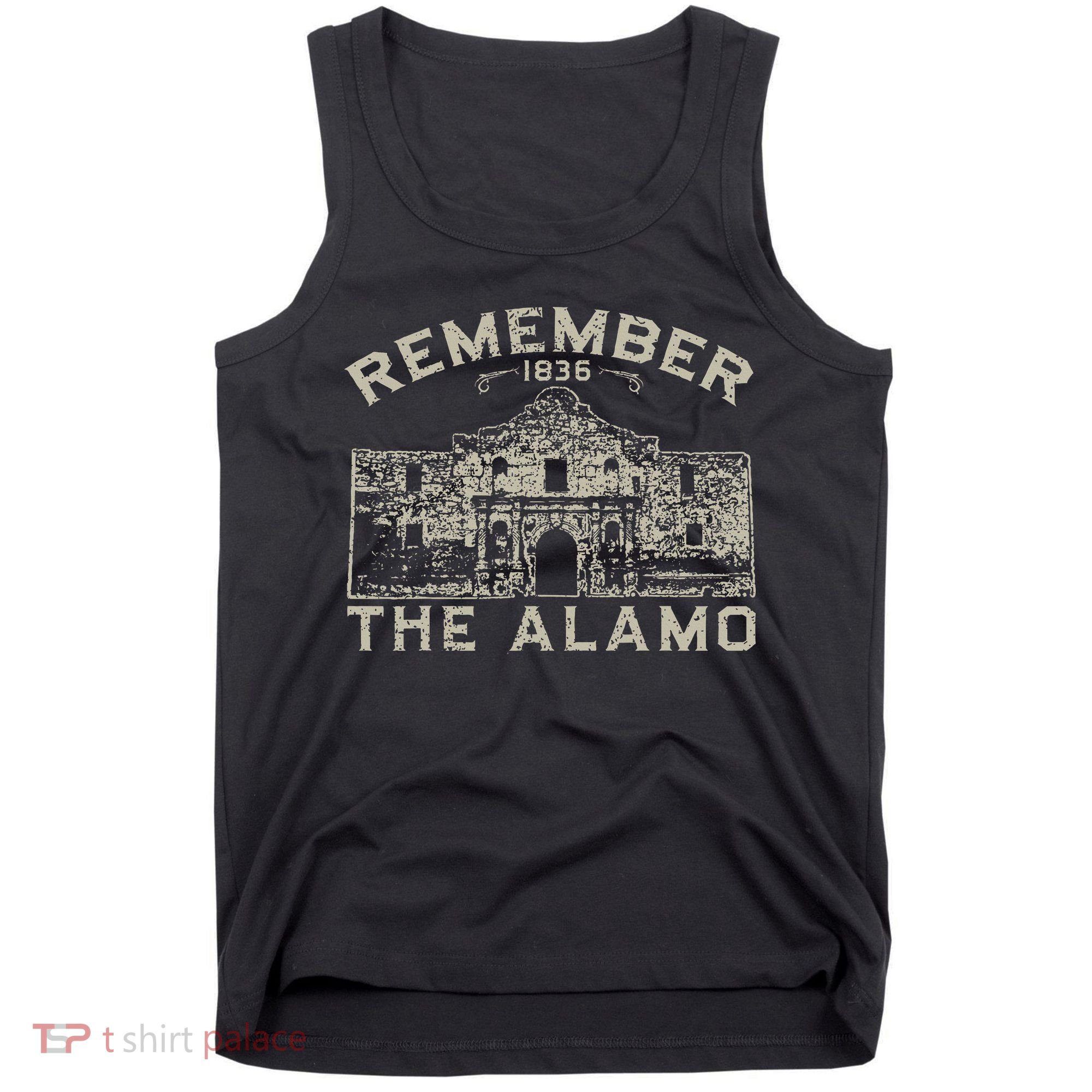 Remember The Alamo Souvenir History San Antonio Texas Tank Top