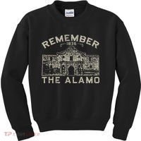 Remember The Alamo Souvenir History San Antonio Texas Kids Sweatshirt thumb 0