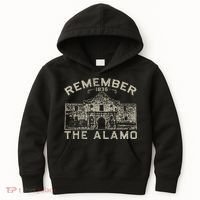 Remember The Alamo Souvenir History San Antonio Texas Kids Hoodie thumb 0