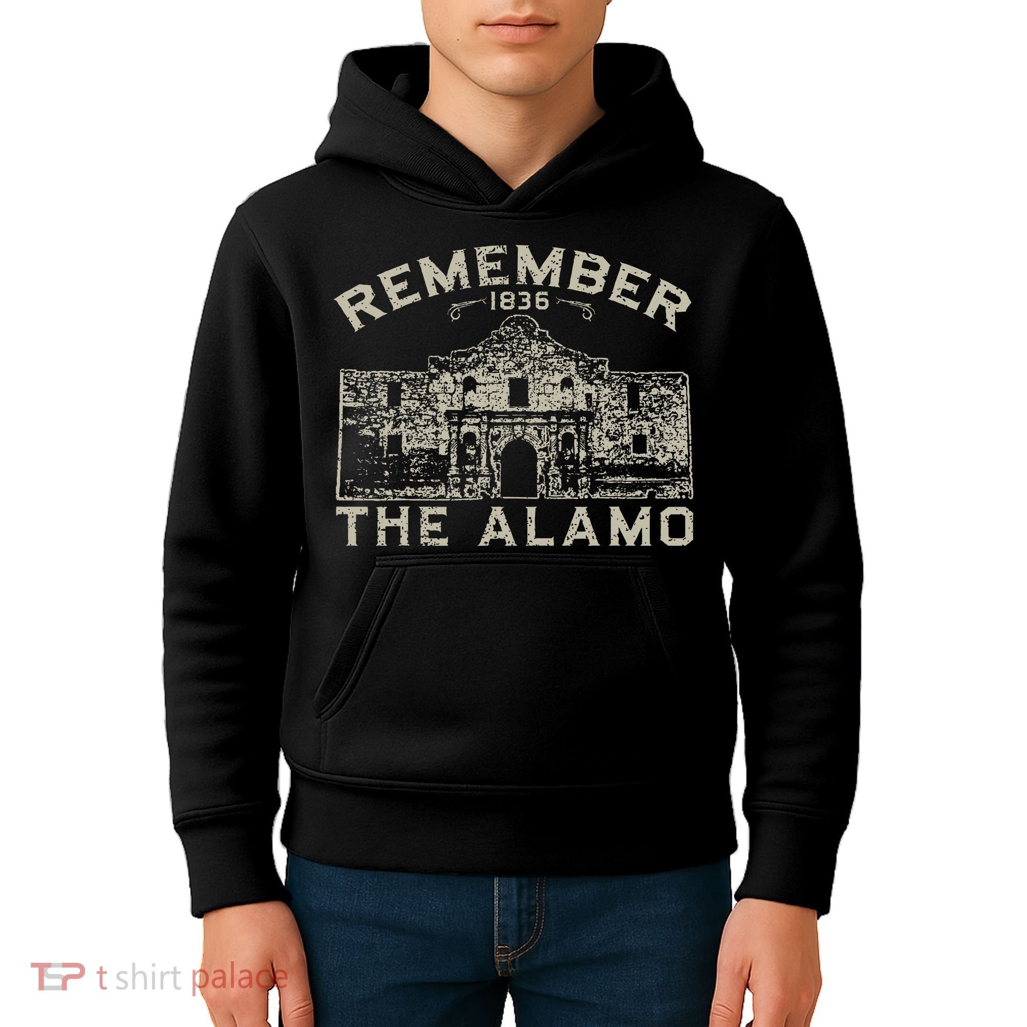 Remember The Alamo Souvenir History San Antonio Texas Kids Hoodie
