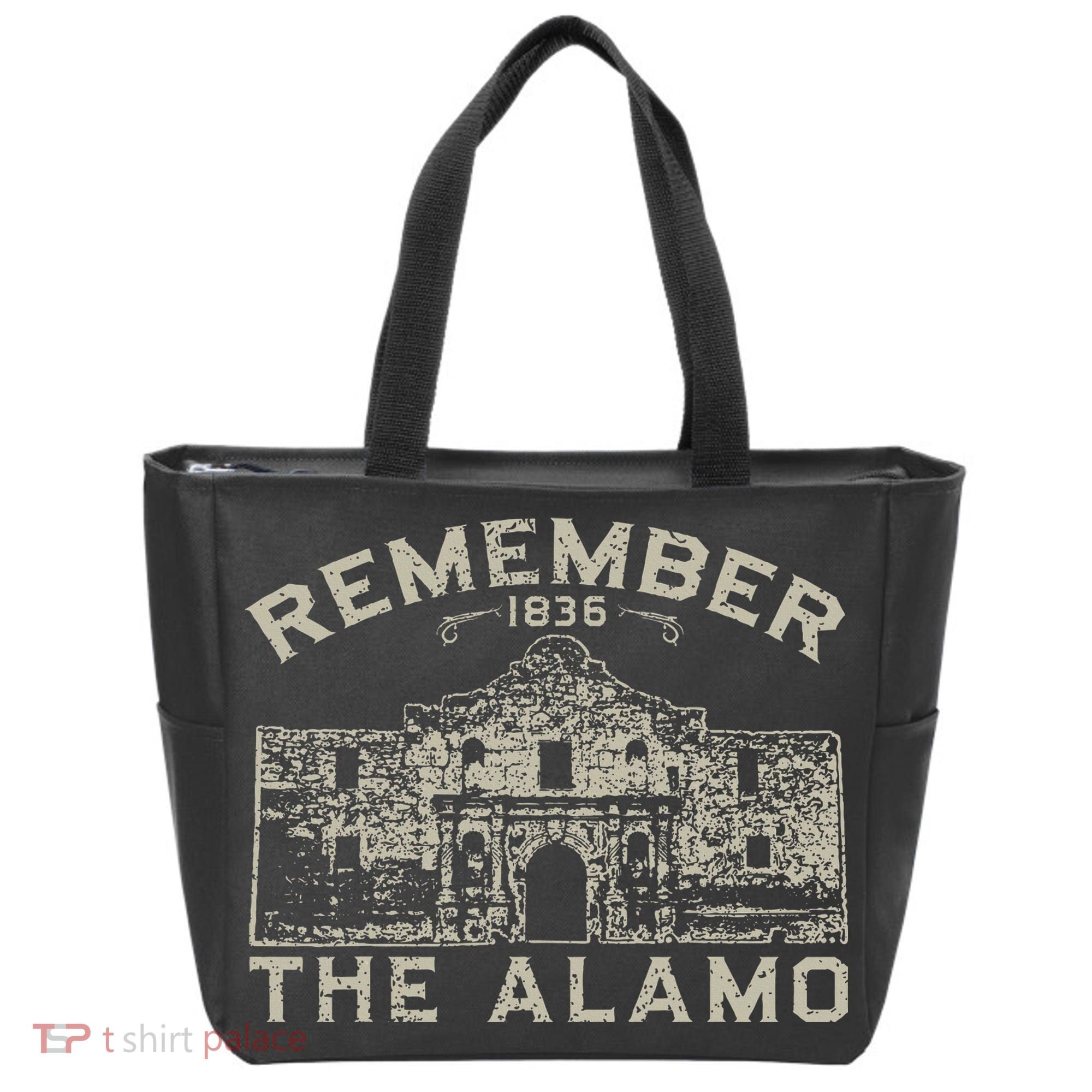 Remember The Alamo Souvenir History San Antonio Texas Tote Bag
