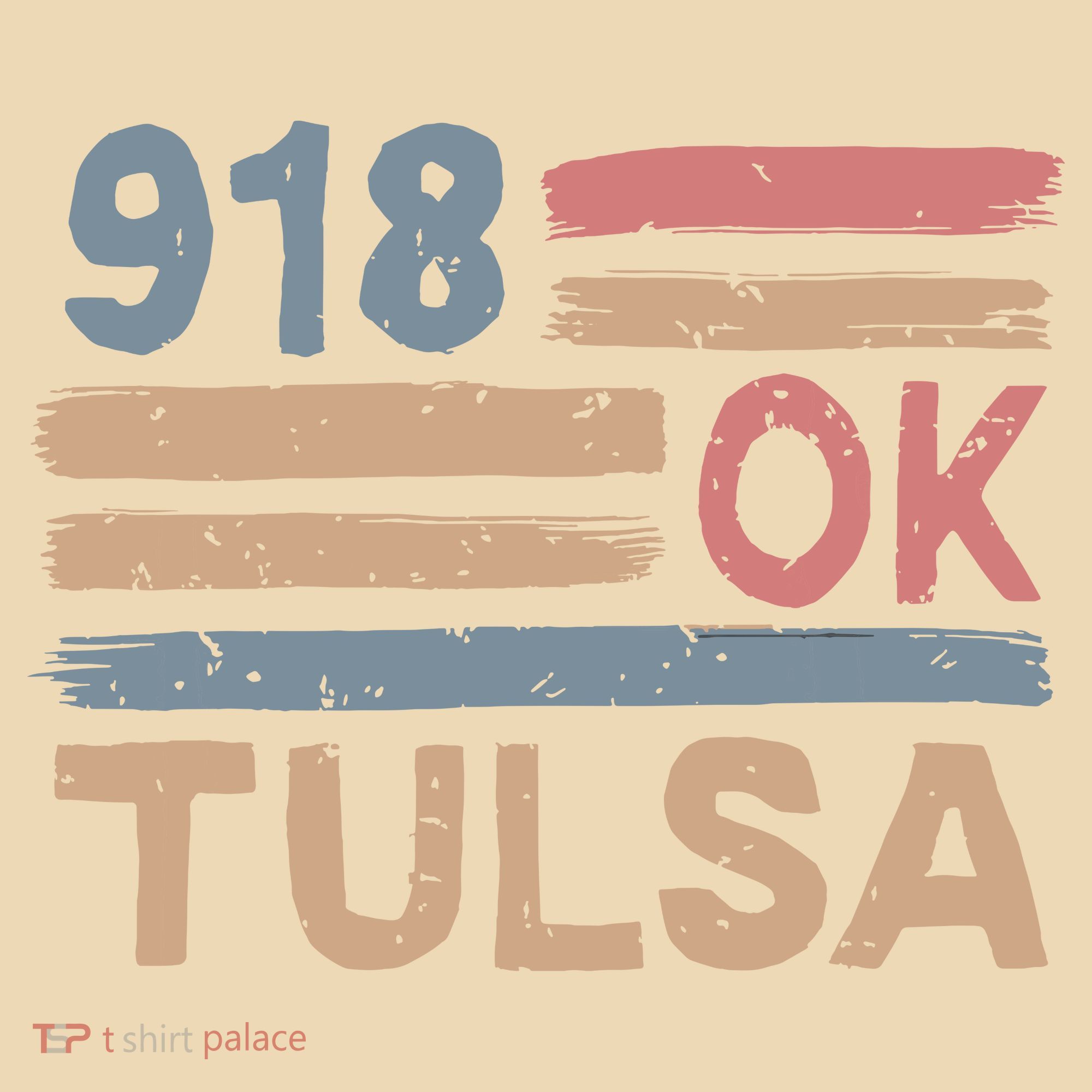 Retro Tulsa Area Code 918 Residents State Oklahoma Tote Bag