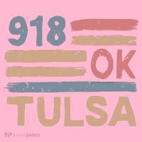 Retro Tulsa Area Code 918 Residents State Oklahoma Coaster thumb 2