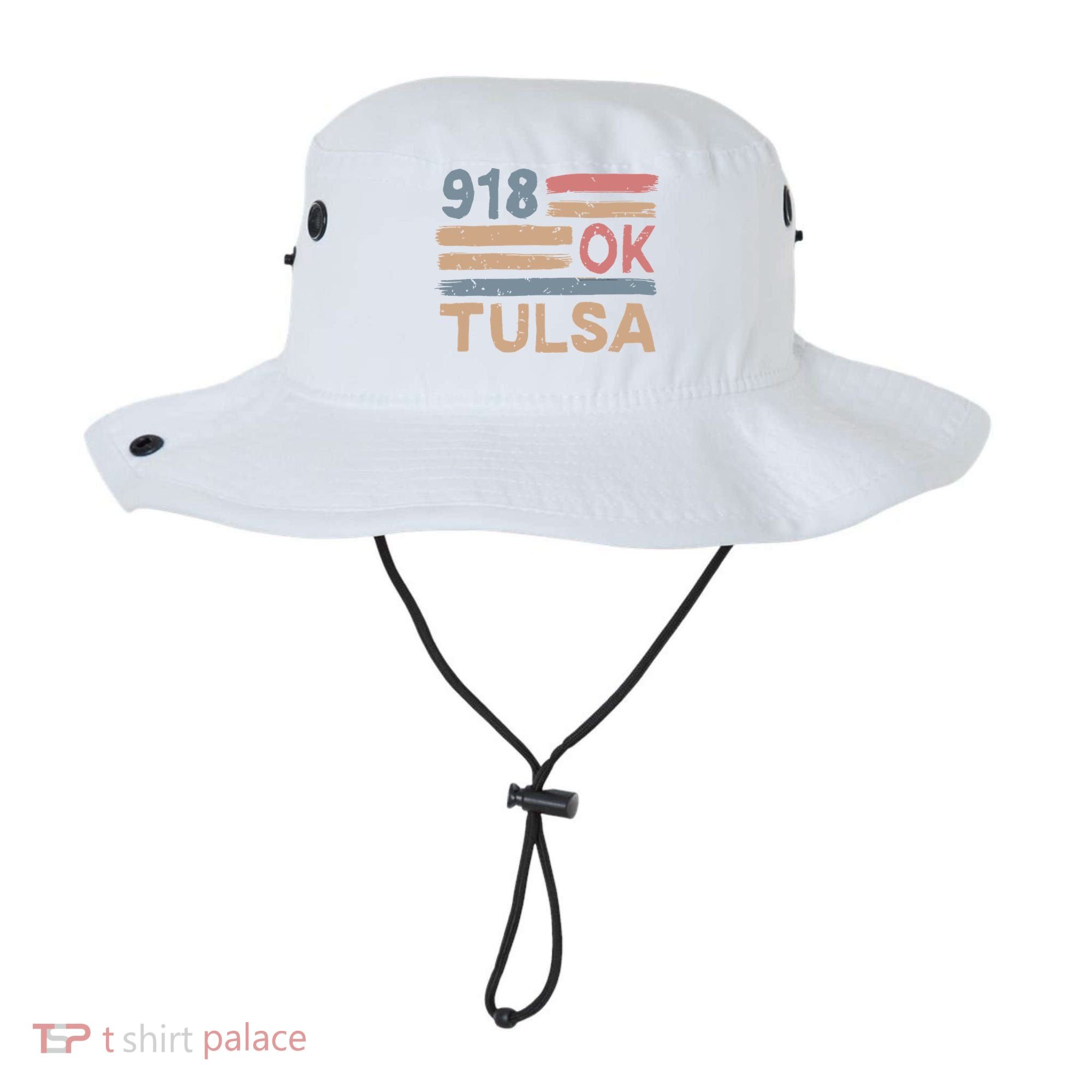 Retro Tulsa Area Code 918 Residents State Oklahoma Bucket Hat