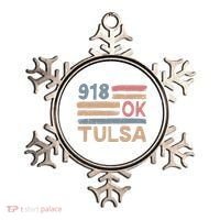 Retro Tulsa Area Code 918 Residents State Oklahoma Ornament thumb 0