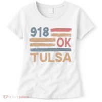 Retro Tulsa Area Code 918 Residents State Oklahoma Women's T-Shirt thumb 0