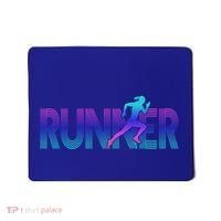 Runner Track And Field Cross Country Female Marathon Running Gift Mousepad thumb 0