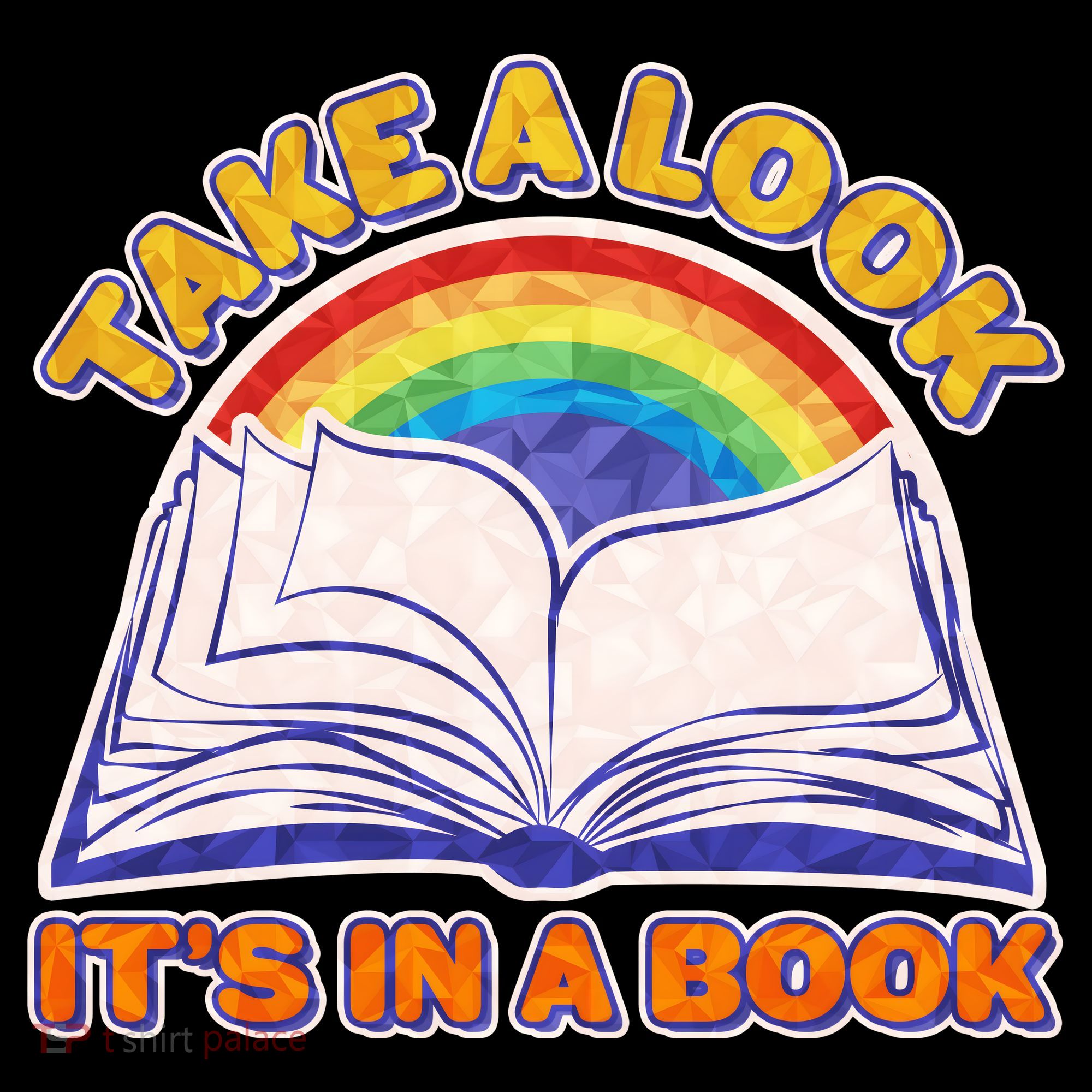 Retro Take A Look It's In A Book Reading Fan Baby Bodysuit