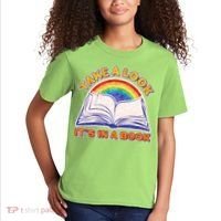 Retro Take A Look It's In A Book Reading Fan Kids T-Shirt thumb 2