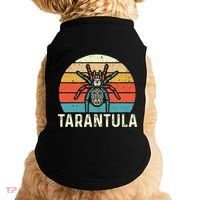 Retro Tarantula Arthropod Arachnid Arachnophile Spider Doggie Tank thumb 0